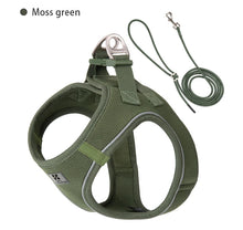 Load image into Gallery viewer, Reflective Outdoor Walking Harness Set
