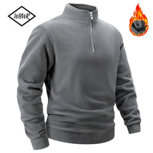 Load image into Gallery viewer, Modern Stand Collar Zip Pullover
