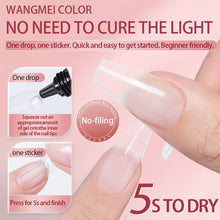 Load image into Gallery viewer, PERFECT COLOR,15ml,nail glue,nail stuff,press on nails,nail art,Quick Drying, Semi Solid, Long Lasting, No UV Light Needed
