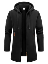 Load image into Gallery viewer, Oversized Streetwear Hooded Zip Jacket
