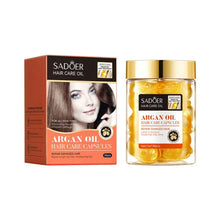 Load image into Gallery viewer, Hair Care Essence Capsules Bee-Infused For Women &amp; Men Hair Care Oil Smooth Repair Damaged Hair Treatment Serum,Vitamin A,E,H,B5
