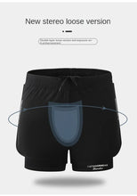 Load image into Gallery viewer, Men's Swim Trunks Quick Dry Athletic Shorts with Compression Liner for Beach Pool Running Gym
