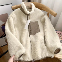 Load image into Gallery viewer, Warm Stand Collar Motorcycle Jacket
