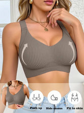 Load image into Gallery viewer, Sport Everyday Bras for Women Full Cup Seamless Push Up Female Underwear Adjustable Stretch Shoulder Straps Bralette Underwear
