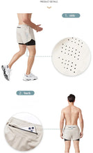 Load image into Gallery viewer, Men's Running Shorts 2025 New Release Gym Fitness 2-in-1 Exercise Summer Quick Dry Trendy Personalized Running Shorts
