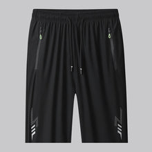 Load image into Gallery viewer, Summer New Joggers Men Shorts Quick Dry Sports Running Shorts Men Fashion Breathable Elastic Waist Board Short Pants Male Bottom
