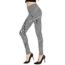 Load image into Gallery viewer, Women Leggings High Waist Cartoon Comic Beauty Print Trousers Soft Female Casual Elastic Pant
