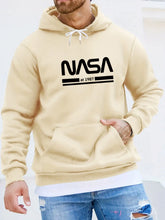 Load image into Gallery viewer, NASA Text Loose Casual Hoodie
