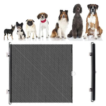 Load image into Gallery viewer, Pet Accessories Guard Retractable Fence Gate Barrier Folding Pet Network Fence Universal with Hook Baby Safe Guard Door Bedroom
