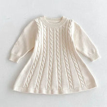 Load image into Gallery viewer, Knitted Princess Party Girls Dress
