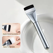 Load image into Gallery viewer, Ultra Thin Foundation Brush Makeup Mixing Palette with Spatula Flat Face Contour Brush Cosmetic Puff Blender Beauty Makeup Tools
