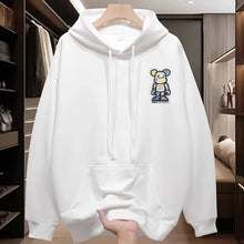 Load image into Gallery viewer, Men's Hooded Sweatshirt - Fall/Winter Casual Fashionable Loose Top with Fleece Lining, Outdoor Warm Hooded Hoodie
