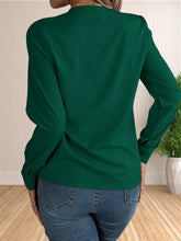 Load image into Gallery viewer, Elegant Layered V-Neck Work Blouse
