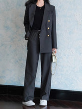 Load image into Gallery viewer, Elegant Peaked Lapel Suit Set
