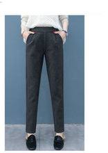 Load image into Gallery viewer, High Waist Woolen Harem Pants
