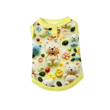 Load image into Gallery viewer, Spring pet apparel: cat &amp; dog clothing - cartoon 3d print, teddy style, cute &amp; breathable, anti-shedding, dropshipping available
