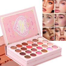 Load image into Gallery viewer, 5 Layers All In One Makeup Book Palette,48 Eyeshadow+6 Blush+Contour Highlight Brow Pomade+6 Lipstick Full Face Makeup Kit
