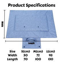 Load image into Gallery viewer, All-Season Portable Pet Bed for Outdoor &amp; Indoor Use: Waterproof, Chew-Resistant  Mat for Dogs and Cats with Easy-Clean Design
