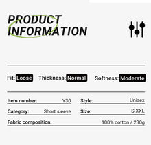 Load image into Gallery viewer, Men's Women Washed Vintage T-Shirts Street Hip Hop Retro Punk T Shirt Harajuku Casual Cotton Short Sleeve Couple TShirts Tees
