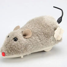 Load image into Gallery viewer, 1Pc Funny Lifelike Plush Mouse Running Rat Toy for Cats Dogs Tail Mouse Pets Kids Random Color
