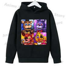 Load image into Gallery viewer, Kids Cartoon Sporty Pullover Hoodie
