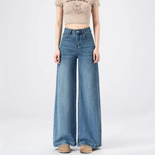 Load image into Gallery viewer, Women's Lightweight Wide Leg Straight-Leg Jeans Stylish and Comfortable Denim Pants for Effortless Fashion Summer Thin Trousers

