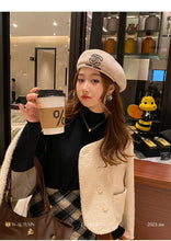 Load image into Gallery viewer, Thermal Turtleneck Fleece Knit Pullover
