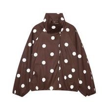 Load image into Gallery viewer, Women's Jackets Fashion Polka Dot Jacket Autumn Women Long Sleeve Loose Jackets Coats Streetwear Female Outerwear Tops
