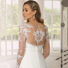 Load image into Gallery viewer, Elegant Lace Maternity Wedding Gown
