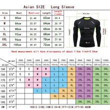 Load image into Gallery viewer, Men Bodybuilding Sports T-Shirt Quick Dry Running Shirt Long Sleeve Compression Top Gym T Shirt Men Fitness Tight Rashgad
