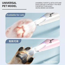Load image into Gallery viewer, Pet Dog Electric Groomer Trimmer with LED Light Waterproof Pet Foot Hair Trimmer Low Noise Cat Dog Face Foot Ear Hip Paw Shaver
