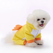 Load image into Gallery viewer, Yellow Chicken Pet Holiday Costume
