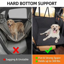 Load image into Gallery viewer, Convertible Car Bed for Dogs， Extended Waterproof Seat Cover with Anti-Slip Backing， Comfortable Pet Mat for SUV Truck Travel
