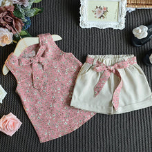 Load image into Gallery viewer, Sunny Sleeveless Baby Girl Set
