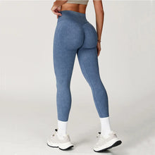 Load image into Gallery viewer, Solid Color Women Yoga Pants High Waist Stretch Gym Leggings Fitness Running Trousers
