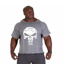 Load image into Gallery viewer, Men's T Shirts Fitness Men Bodybuilding  Shirt Batwing Sleeve Rag shirt Gym Fitness Muscle Running T shirt
