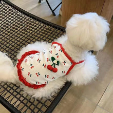Load image into Gallery viewer, Breathable Cotton Puppy Vest Outfit
