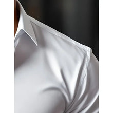 Load image into Gallery viewer, Smart Casual Elastic Shirt Men
