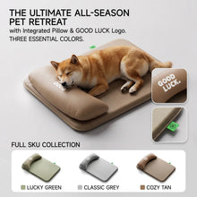Load image into Gallery viewer, New Pet Bed with Pillow Removable and Washable Pet Mats All-Season Soft Cushion for Dogs and Cats Pet Supplies
