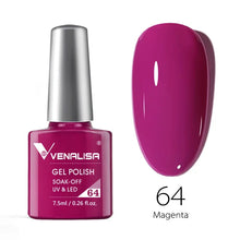 Load image into Gallery viewer, Venalisa VIP4 Nail Gel Polish HEMA/TPO FREE Full Coverage Beautiful Semi Permanent Soak Off UV LED Gel Nail Polish Gel Lacquer
