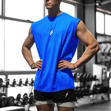 Load image into Gallery viewer, Summer Fitness Sports Tank Top Men's Breathable Loose Fit Training Sleeveless T-shirt Quick Drying vest male Fitness Clothing
