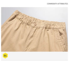 Load image into Gallery viewer, Loose Cotton Tactical Cargo Pants
