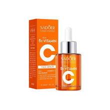 Load image into Gallery viewer, Vitamin C Skincare Travel Skincare Toner+ Serum+Face Cream Moisturizing Brightening Hydrating Facial Serum Face Care Set
