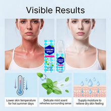Load image into Gallery viewer, Cooling Spray for Body 50ml Summer Face Refreshing Mist Mint Scent Instant Cooling Spray for Adults Outdoor Activities Workout
