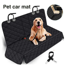 Load image into Gallery viewer, Dog Car Seat Cover Pet Travel Carrier Mattress Waterproof Dog Car Seat Protector With Middle Seat Armrest For Dogs
