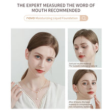 Load image into Gallery viewer, NOVO Moisturizing Lightweight Foundation Make-Up Can Create Natural And Soft Skin With Good Makeup Holding And Blemish Effect,
