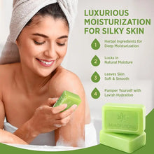 Load image into Gallery viewer, Tea Tree Soap, Soap Bar with Tea Tree Oil, Natural Soaps for Body Skin Cleaning,Gentle Exfoliating Bar Soap
