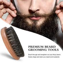 Load image into Gallery viewer, Men's Beard Care Set, Beard Oil, Beard Balm, Moisturizing, Nourishing, Softening and Smoothing, with Trimming Tools &amp; Bear
