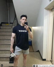 Load image into Gallery viewer, Men Muscle Shirt Slim Fit Bodybuilding Tshirt Men Workout Fitness Shirts Top Tees
