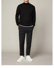 Load image into Gallery viewer, Mock Neck Slim Knit Sweater
